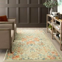 Best Pirce 🛒 Mohawk Home Sanborn Oriental Distressed Medallion Area Rug Parakeet/apricot/carrott/cotton/navy/fuscia 🛒 -Mohawk Home shop unnamed file 3200