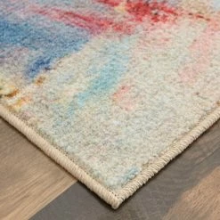 Promo 🥰 Mohawk Home Canvas Art Abstract Area Rug 🥰 -Mohawk Home shop unnamed file 3232