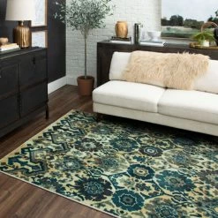 Best reviews of 👍 Mohawk Home Pawel Navy Ornamental Moroccan Ikat Area Rug ✔️ -Mohawk Home shop unnamed file 3281
