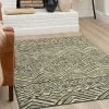 Outlet 🤩 Mohawk Home Ashland Gray Geometric Tribal Stripe Area Rug 🧨