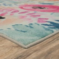 Brand new 🤩 Mohawk Home Abstract Floral Watercolor Area Rug ❤️ -Mohawk Home shop unnamed file 33