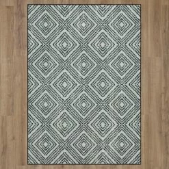 Buy 🤩 Mohawk Home Jadah Black And Cream Tribal Diamond Area Rug 😍 -Mohawk Home shop unnamed file 3327