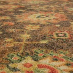 Deals 🔔 Mohawk Home Macon Floral Ornamental Area Rug Earth ⭐ -Mohawk Home shop unnamed file 3350