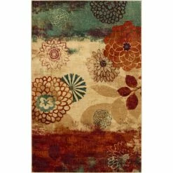New 🧨 Mohawk Home Pandora Floral Medallions Area Rug 🎁 -Mohawk Home shop unnamed file 3372