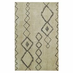Top 10 🎁 Mohawk Home Imini Tan Tribal Diamond Area Rug ✔️
