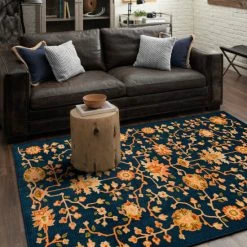 Brand new 😀 Mohawk Home Laneville Teal Area Rug 👍 -Mohawk Home shop unnamed file 3422