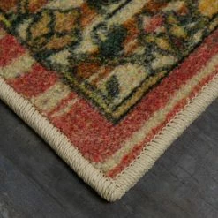 Promo 🔔 Mohawk Home Tinley Boho Border Area Rug Pink/green 🛒 -Mohawk Home shop unnamed file 3434
