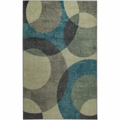 Budget 😀 Mohawk Home Aitana Geometric Circles Area Rug 🎁