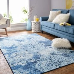 Best reviews of 😉 Mohawk Home Hastings Boho Vintage Medallion Area Rug Blue/ivory 😀 -Mohawk Home shop unnamed file 3461