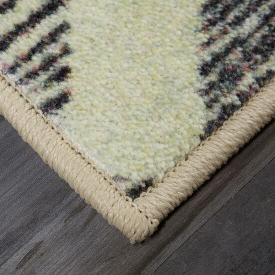 Best Pirce ๐ Mohawk Home Wheaton Geometric Diamond Area Rug Cream/black/red ๐ 2 Best Pirce ๐ Mohawk Home Wheaton Geometric Diamond Area Rug Cream/black/red ๐ - Image 2