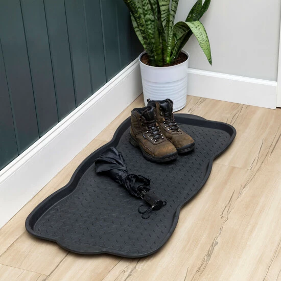 Brand new ๐ฅฐ Mohawk Home Black Boot Tray Utility Mat 1' 7" X 3' 3" ๐ 6 Brand new ๐ฅฐ Mohawk Home Black Boot Tray Utility Mat 1' 7" X 3' 3" ๐ - Image 6