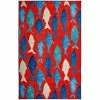 Outlet 🔥 Mohawk Home Coastal Catch Area Rug Blue/orange ✔️