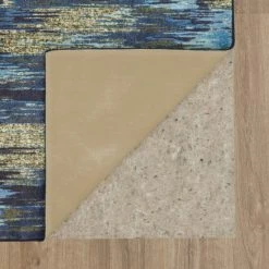 Best Sale 🔥 Mohawk Home Warrick Contemporary Abstract Stripe Area Rug Navy 👍 -Mohawk Home shop unnamed file 3626
