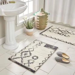 Best deal 🔥 Mohawk Home Mohawk Horizon Sahara Grey Bath Rug 🎉