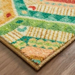 Best Pirce 😀 Mohawk Home Southwest Geometric Area Rug Green/teal/yellow ✔️ -Mohawk Home shop unnamed file 3677