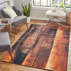 Best Pirce ✨ Mohawk Home Rustburn Abstract Stripe Area Rug 🌟