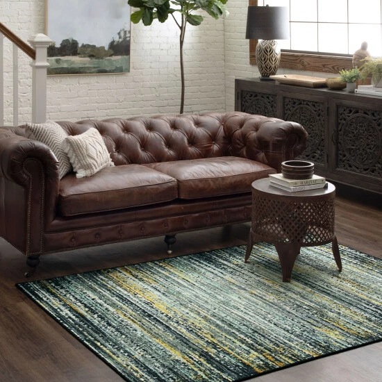 Outlet ๐ Mohawk Home Pipra Abstract Stripe Area Rug ๐ 2 Outlet ๐ Mohawk Home Pipra Abstract Stripe Area Rug ๐ - Image 2