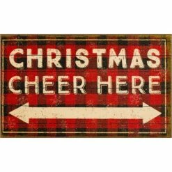 Cheap 😀 Mohawk Home 🔔 Christmas Cheer Here Red Kitchen Mat ⭐ -Mohawk Home shop unnamed file 3750