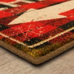 Cheap 😀 Mohawk Home 🔔 Christmas Cheer Here Red Kitchen Mat ⭐ -Mohawk Home shop unnamed file 3751