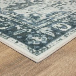 Buy 🔔 Mohawk Home Sevan Ornamental Medallion Area Rug Blue 🧨 -Mohawk Home shop unnamed file 3802