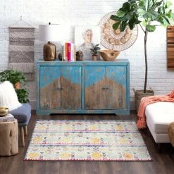 Top 10 🛒 Mohawk Home Safira Distressed Ornamental Area Rug 🥰