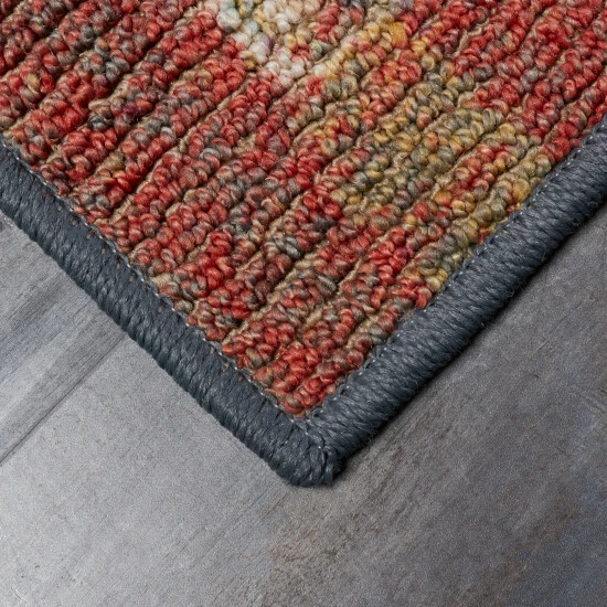 New ๐ฅ Mohawk Home Kizzy Area Rug Orange/teal ๐ 3 New ๐ฅ Mohawk Home Kizzy Area Rug Orange/teal ๐ - Image 3