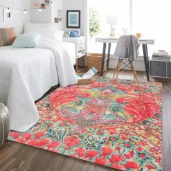 Promo 😀 Mohawk Home Lova Floral Area Rug Blue/green/brown 😀