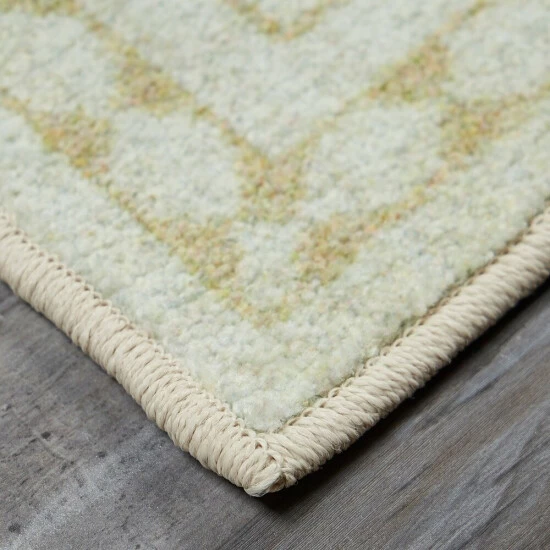 Budget ๐ Mohawk Home Alakol Striped Border Area Rug Gold ๐ 6 Budget ๐ Mohawk Home Alakol Striped Border Area Rug Gold ๐ - Image 6