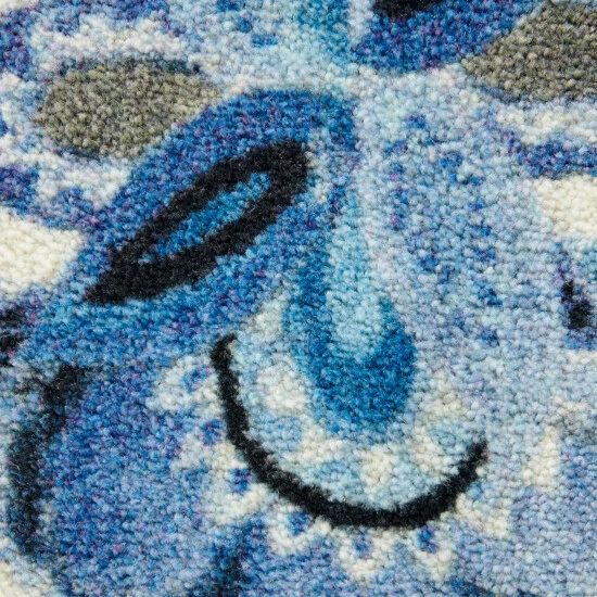 Outlet ๐ฅฐ Mohawk Home Almafi Stamp Boho Area Rug Cream/blue ๐ 5 Outlet ๐ฅฐ Mohawk Home Almafi Stamp Boho Area Rug Cream/blue ๐ - Image 5