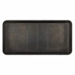 Discount 🤩 Mohawk Home Black Rubber Boot Tray Utility Mat 1' 4" X 2' 8" 🧨 -Mohawk Home shop unnamed file 3911