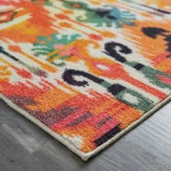 Best Pirce 👍 Mohawk Home Global Hip Ikat Tribal Area Rug Charcoal 💯 -Mohawk Home shop unnamed file 3934