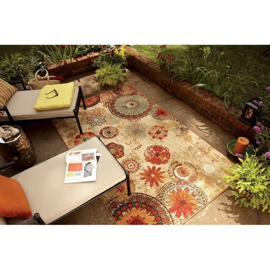 Wholesale ๐ฅ Mohawk Home Alexa Floral Medallion Area Rug Grey ๐ 5 Wholesale ๐ฅ Mohawk Home Alexa Floral Medallion Area Rug Grey ๐ - Image 5