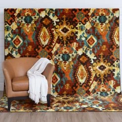 Best Sale 🌟 Mohawk Home Aztec Diamond Multi Area Rug 😉