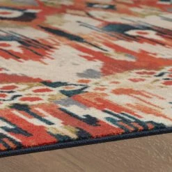 Deals ✨ Mohawk Home Painted Batik Abstract Geometric IKat Area Rug 🧨 -Mohawk Home shop unnamed file 4016