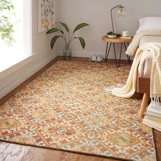 Best Sale ๐ฏ Mohawk Home Isle Ornamental Medallion Area Rug Purple ๐ 2 Best Sale ๐ฏ Mohawk Home Isle Ornamental Medallion Area Rug Purple ๐ - Image 2