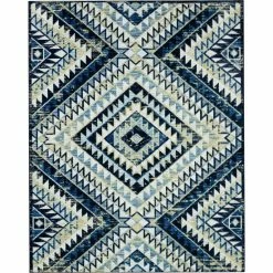 Discount 🧨 Mohawk Home Bethanee Blue Area Rug ✨ -Mohawk Home shop unnamed file 4105