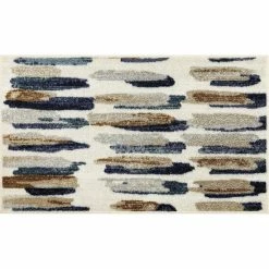 Discount 🤩 Mohawk Home Park Village Abstract Stripe Area Rug Blue 🌟 -Mohawk Home shop unnamed file 412