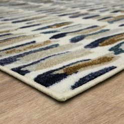 Discount 🤩 Mohawk Home Park Village Abstract Stripe Area Rug Blue 🌟 -Mohawk Home shop unnamed file 413