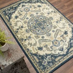 Budget 😍 Mohawk Home Shanay Navy Oriental Floral Area Rug 🥰 -Mohawk Home shop unnamed file 4153
