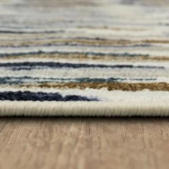 Discount 🤩 Mohawk Home Park Village Abstract Stripe Area Rug Blue 🌟 -Mohawk Home shop unnamed file 416