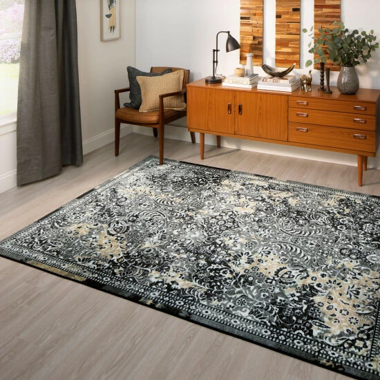 Discount ๐ฅ Mohawk Home Garden City Distressed Floral Area Rug Purple ๐ 1 Discount ๐ฅ Mohawk Home Garden City Distressed Floral Area Rug Purple ๐