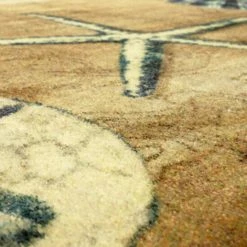 Hot Sale ⌛ Mohawk Home Tide Pool Shells Coastal Area Rug Beige/blue/tan 👏 -Mohawk Home shop unnamed file 4180