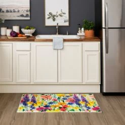 Best Sale ❤️ Mohawk Home Spring Bouquet Holiday Accent Area Rug 🥰