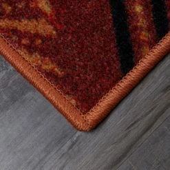 Hot Sale ⌛ Mohawk Home Mohawk Prismatic Andromeda Area Rug Red/tan 👍 -Mohawk Home shop unnamed file 4198