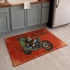Discount 🎁 Mohawk Home Motorcycle Santa Holiday Accent Area Rug ⌛