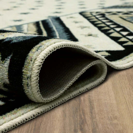 Promo ๐ฅ Mohawk Home Nykhole Black Area Rug โจ 8 Promo ๐ฅ Mohawk Home Nykhole Black Area Rug โจ - Image 8