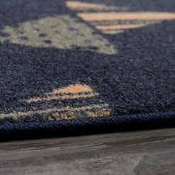 Cheap 🔥 Mohawk Home Volga Geometric Triangle Area Rug Navy 🔔 -Mohawk Home shop unnamed file 4293