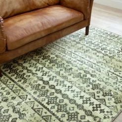 Best Pirce ⌛ Mohawk Home Mohawk Prismatic Circos Tribal Geometric Striped Area Rug Grey/ivory 🎁