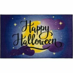 Flash Sale ⌛ Mohawk Home 🎃 Halloween Moon Green Area Rug. ⌛