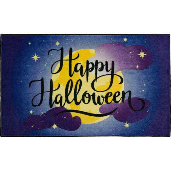 Flash Sale โ Mohawk Home ๐ Halloween Moon Green Area Rug. โ 1 Flash Sale โ Mohawk Home ๐ Halloween Moon Green Area Rug. โ